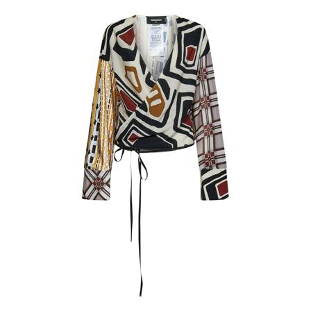 Dsquared2, Shirts Beżowy, Kobieta, Rozmiar: S