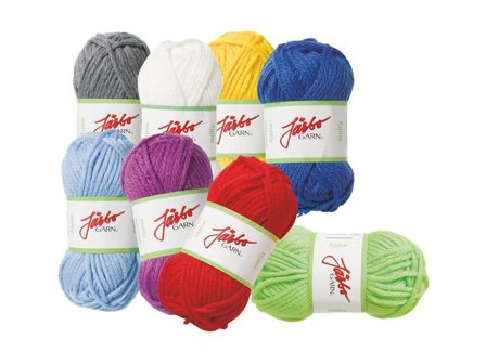 Akrylgarn Molly 8 färger - Lyreco - Skola och förskola - Hobbymaterial - Garn