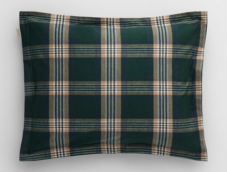 GANT Sengesett Holiday Flanell Tartan-Green 140x220