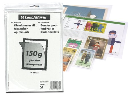 Leuchtturm klämfickor - Klare - 150 gr. - Højde 44-164 mm