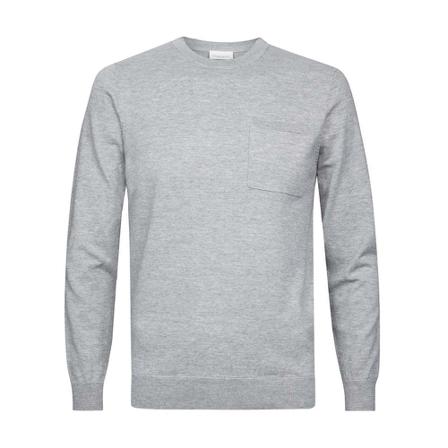 Profuomo Sweatshirt , Grijs , Heren , Maat: M