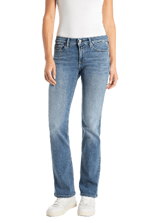 Replay New Luz Bootcut Jeans Dam Blå W28/L34