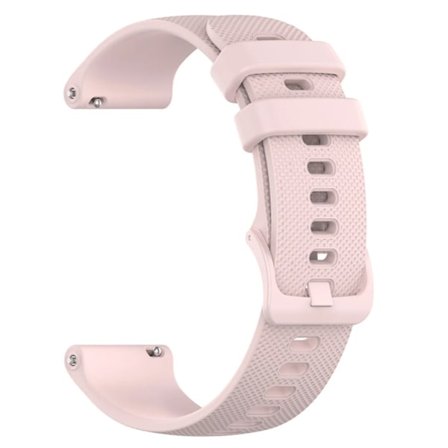 20 22 mm silikonrem för Garmin Venu 3 Band Forerunner 265 255 245 Music Vivoactive 4 Band för Garmin Venu Sq 2 Plus armband Rosa