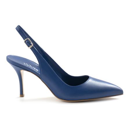 Off White, Heel Pumps Blauw, Dames, Maat:40 EU