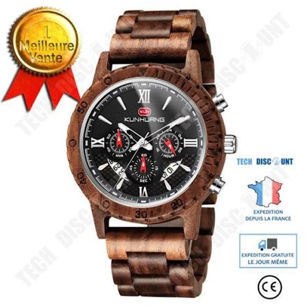 Träur - TD - Multifunktion - Kvarts - Sport - Bekväm och lätt