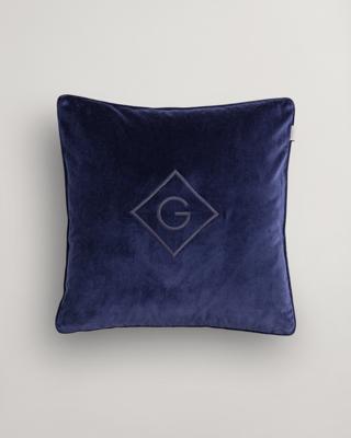 GANT - Pynteputetrekk i bomullsfløyel med G-logo 50x50cm - Unisex - 50X50