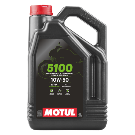 Motul 5100 4T Oil Semi-synthetic 4L