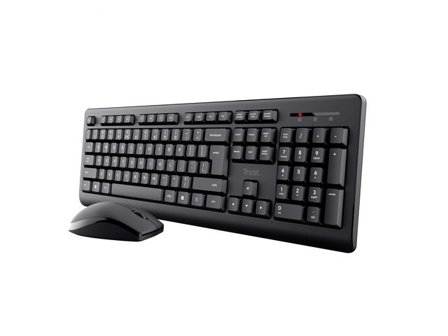 TRUST Tangentbord+Mus Primo Trådlös - Lyreco - Datorprodukter - Kringutrustning - Tangentbord och möss