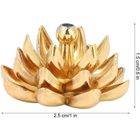 IC 4 st Lotusblomma rökelsebrännare, heminredning för litet hemmakontor