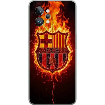 Realme GT2 Pro Gennemsigtig cover FC Barcelona fodboldklub Spanien La Liga topklub med ungdomsakademi teknisk fokus og verdenskendte profiler