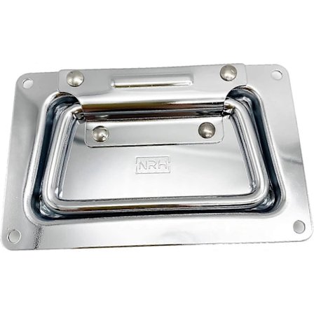 Kassehåndtak Innfelt Håndtak Trekkhåndtak Håndtak For Kister Metalldørhåndtak Kraftig Kraftig Koffert Håndtak For Verktøykasse Dør (Sammenleggbar [DB]