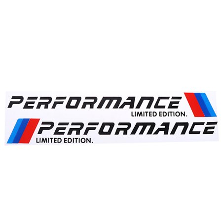 2ST Bil-Styling Stickers Edition sidodörr reflekterande