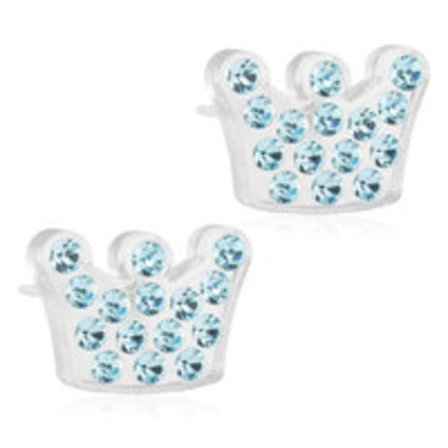 Blomdahl Örhängen MP Brilliance Princess Aquamarine