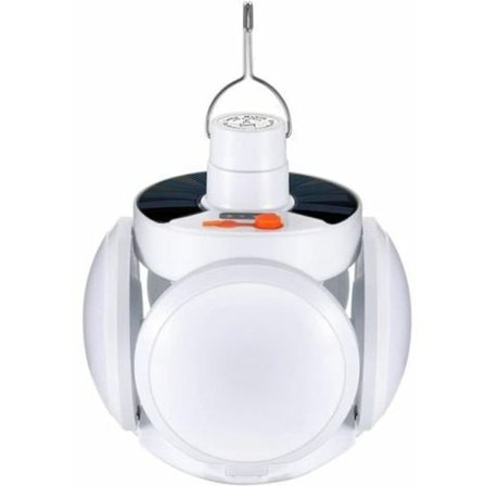 Camping Lykta Sol Camping Fackla Ljus Uppladdningsbar LED Lykta Bärbar LED Lykta Camping Ljus 6000mAh med USB C