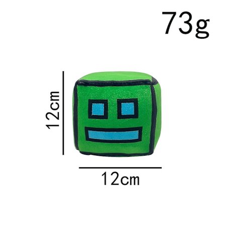 Geometry Dash Pehmolelu