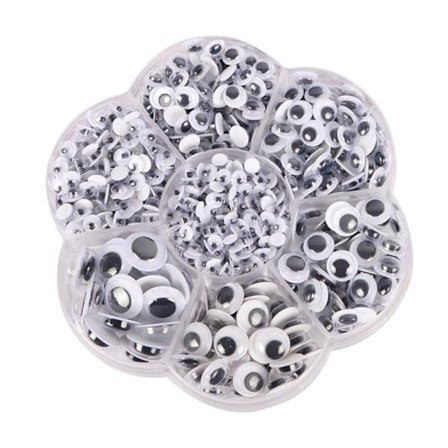 Pyssel kit - Rörliga ögon