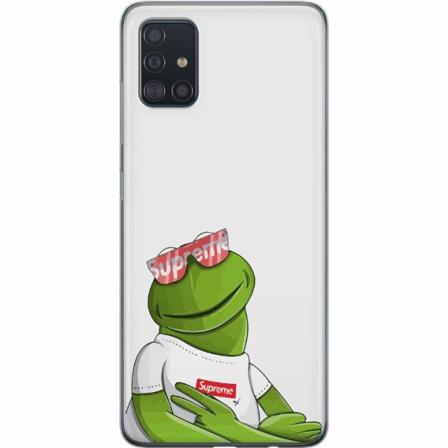 Samsung Galaxy A51 Genomskinligt Skal Kermit Sup
