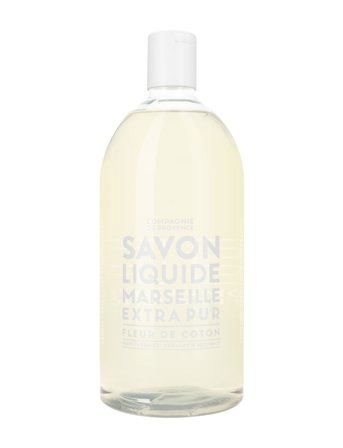 La Compagnie de Provence Liquid Marseille Soap Refill Cotton Flower 1 L - Nude - 1000 ml