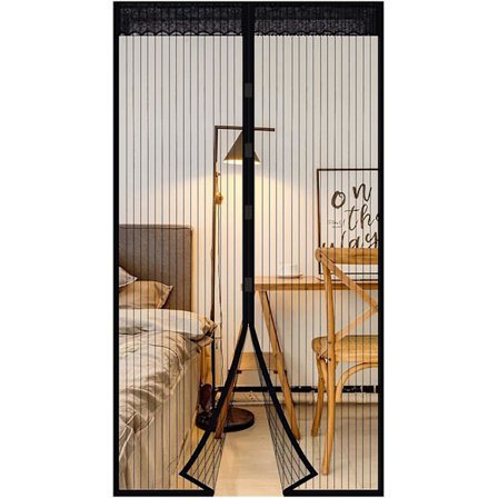 Magnetisk Dør Myggenet Automatisk Lukkende Dørgardin Anti Insekter Fluer Myg