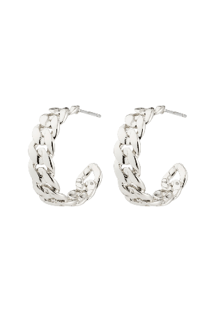 Pilgrim MAYER earrings silver-plated Smycken & klockor Dam Silver ONESIZE