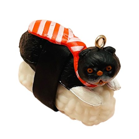 NSushi Cat Clever Idiots Nekozushi ekozushi nyckelring - high quality