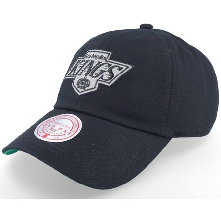 Mitchell & Ness - NHL Noir unconstructed Casquette - Los Angeles Kings Team Ground 2.0 Black Dad Cap @ Hatstore