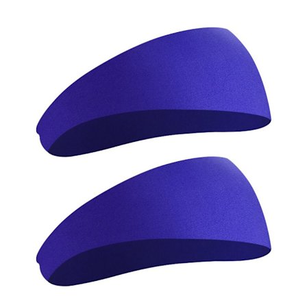 2stk Sykkel pannebånd Sports pannebånd MØRKE BLÅ