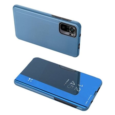 Clear View Flip Case for Xiaomi Redmi Note 11 Pro+/11 Pro 5G/Mi11i HyperCharge/Poco X4 NFC, blue