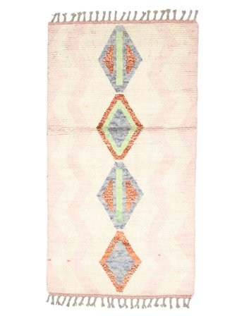 Mały Moroccan Berber - Afghanistan 95X175 Wełna, Dywan