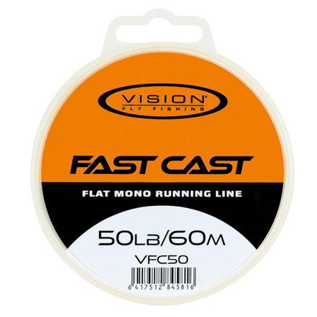 Vision Fast Cast Flat Running Line 50lb/60m