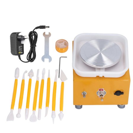 Mini Keramikhjul Vattenbassäng Barn Keramisk Konst Maskin EU-kontakt