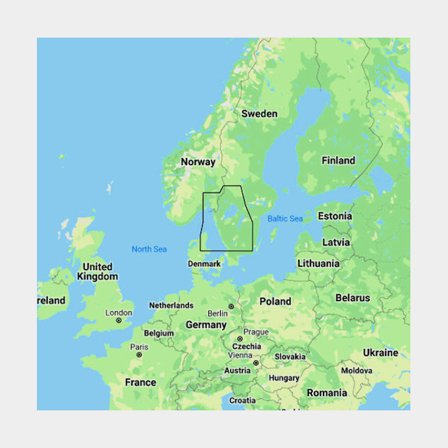 Carte marine électronique C-MAP 4D - Torekov - Larvik