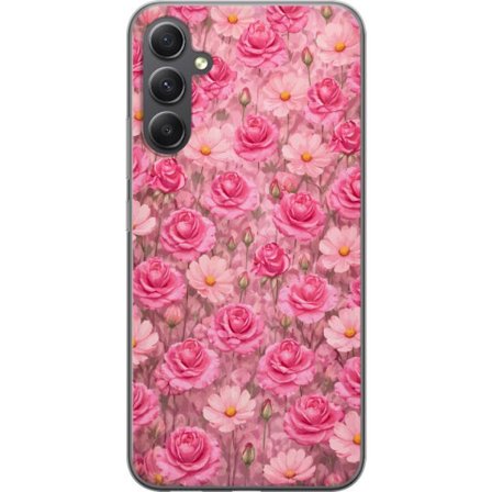 Yhteensopiva Puhelinkuori Samsung Galaxy A05s Petal Reverie Blush Rose