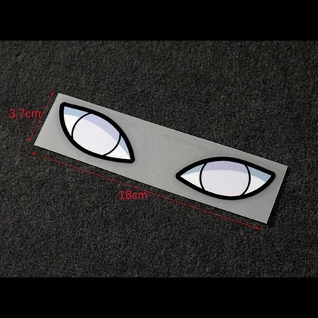 Devil eyes bilklistermärken bilhjälm elbil motorcykel refl