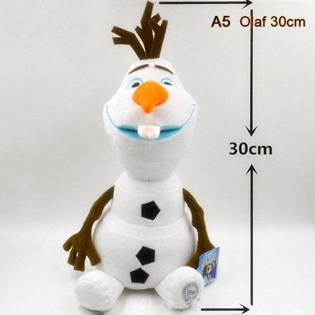 1 stk 30/40/46/50 cm Frosne Anna Elsa Olaf Dukker Snow Queen Princess Fyldt plys
