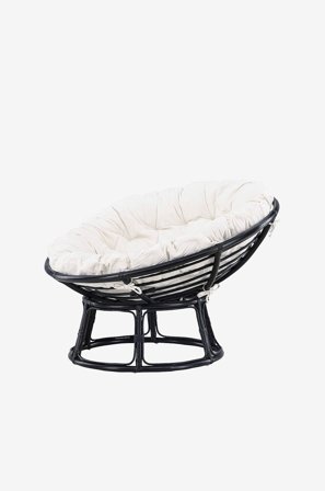 Venture Home - Bonnie loungestol - Sort - Loungemøbler - Fra Homeroom