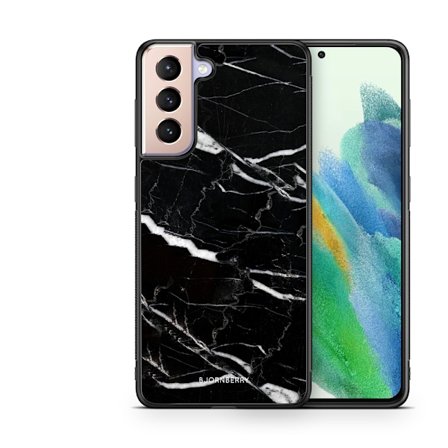 Bjornberry Skal Samsung Galaxy S21 FE 5G - Svart Marmor