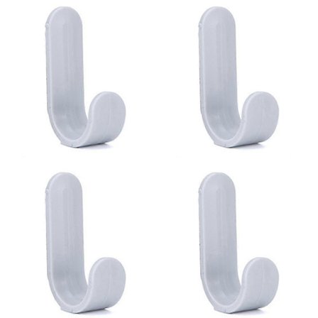 Veggkroker med kraftig lim, vanntette selvklebende kroker, gjenbrukbare takkroker, 2438
