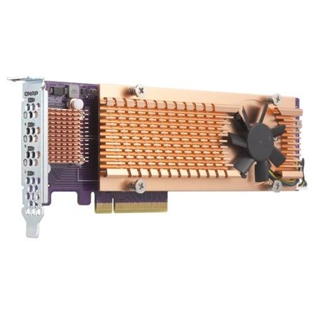 QNAP QM2-4P-384 - Diskkontroller - PCIe 3.0 - PCIe 3.0 x8