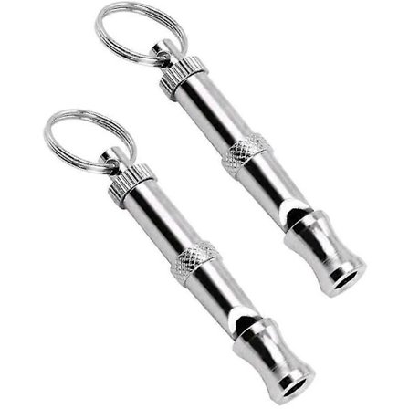 Profesjonelle Ultralyd Høyfrekvente Stille Hundefløyter Med Lanyard