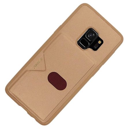 Samsung Galaxy S9 - Skyddande Smart Skal med Kortfack