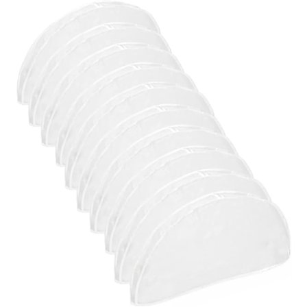 10 kpl Vaatteiden Olkapäälaukut Pölysuoja Ripustin Muoviset Vaatepussit Vaatekaapin Säilytykseen Puku Takki Takki Vaatekaapin Säilytys