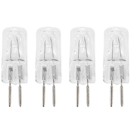 4 220V 35W G5, 3-pins strømforsyning dobbel halogenpære varmhvit