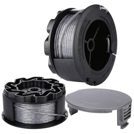 da: Sommerudsalg Ledningsrulle kompatibel med BOSCH UniversalGrassCut trimmer 18 18-26 18-260 F016800570 med dæksel (2 stk.).