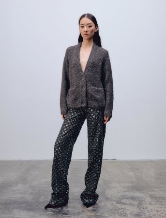 Ida Sjöstedt Charlotte Cardigan - Brown - 42