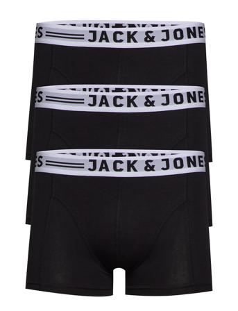 Sense Trunks 3-Pack Noos Boksershorts Svart Jack & J S