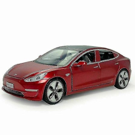 Tesla Model 3 Støpemodell Bil Leke (FMY)