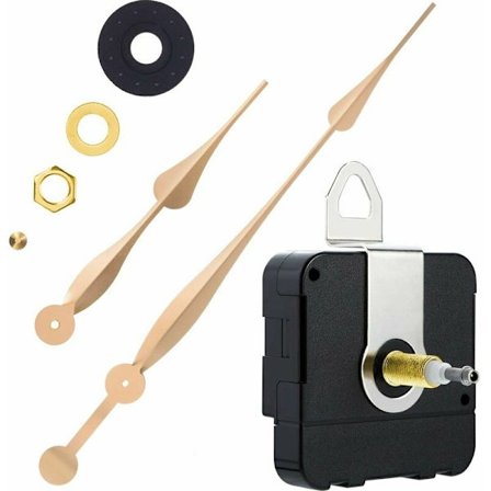 Høyt dreiemoment med lang aksel og 12 lange visere (gull)