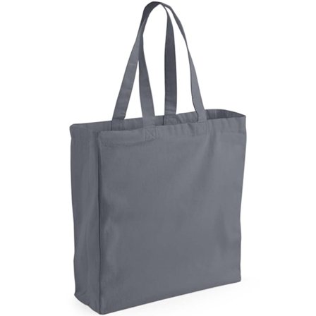 Westford Mill Klassisk Canvas Tote Bag One Size Graphite Grey