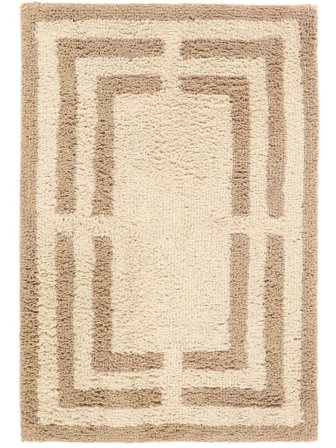 Chateau Badrumsmatta 60X90 Naturvit/Beige Bomull Tvättbar